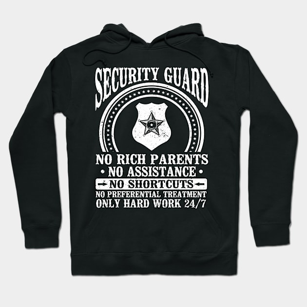 Safety Officer Bouncer Badge Security Guard Hoodie by IngeniousMerch